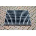 Fibreglass Grate Unit  750 x 750mm . Load rated to A15 (1.5 Tons) FGG750-750A15  